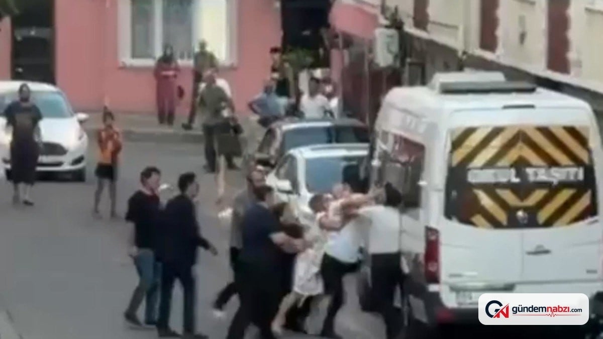 Tekirdağ'da komşular keser ve yumruklarla kavga etti