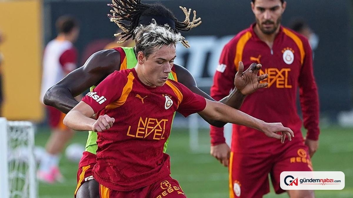 Galatasaray'da Aleksey Batrakov ilk antrenmanına çıktı