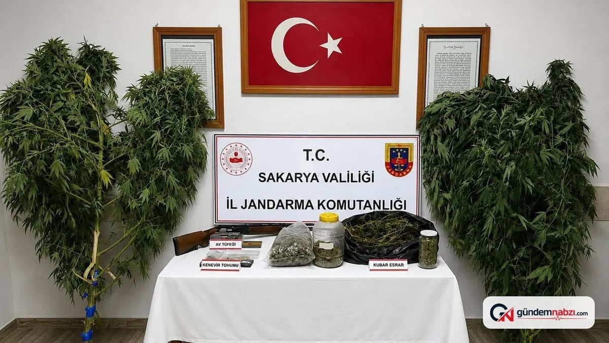 Sakarya'da uyuşturucu ve kaçakçılık operasyonunda 2 kişi tutuklandı