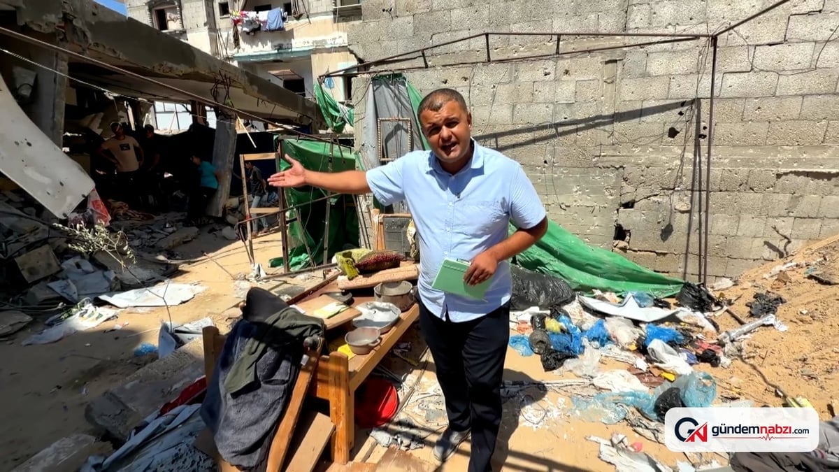 İsrail'in Gazze'deki çadır saldırısında 1 Filistinli öldü