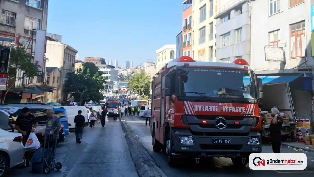 İstanbul'da Paçacı Hanı'ndaki Yangın kontrol altına alındı