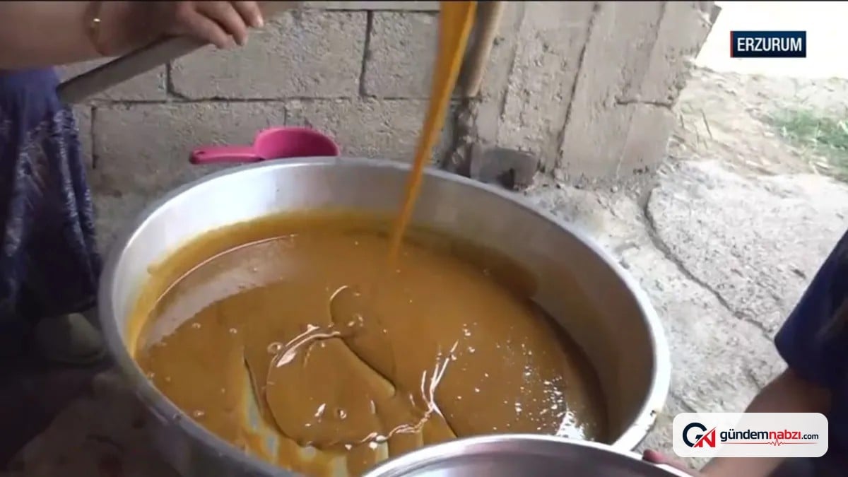 Erzurum ve Bingöl'de dut pekmezi üretimi başladı