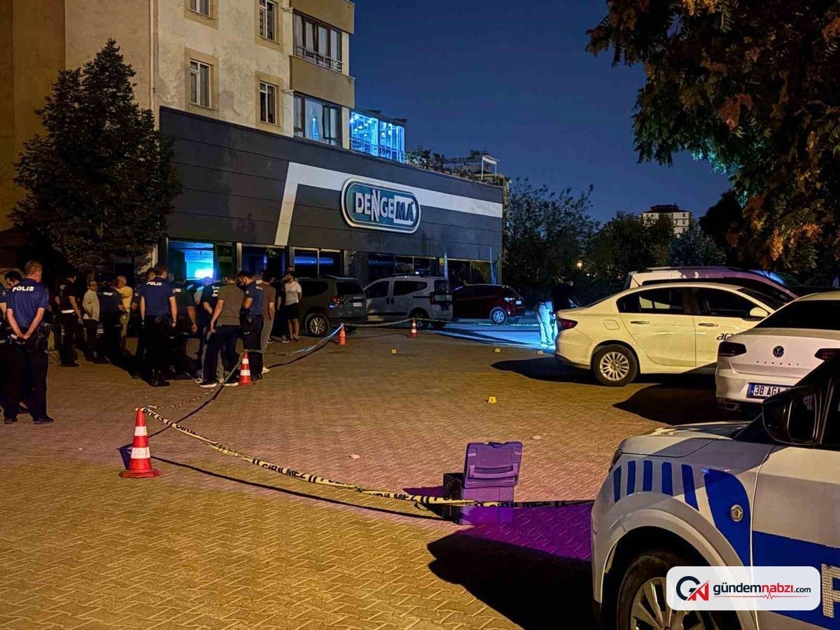 Kayseri'de rastgele ateş açan B.K. gözaltına alındı