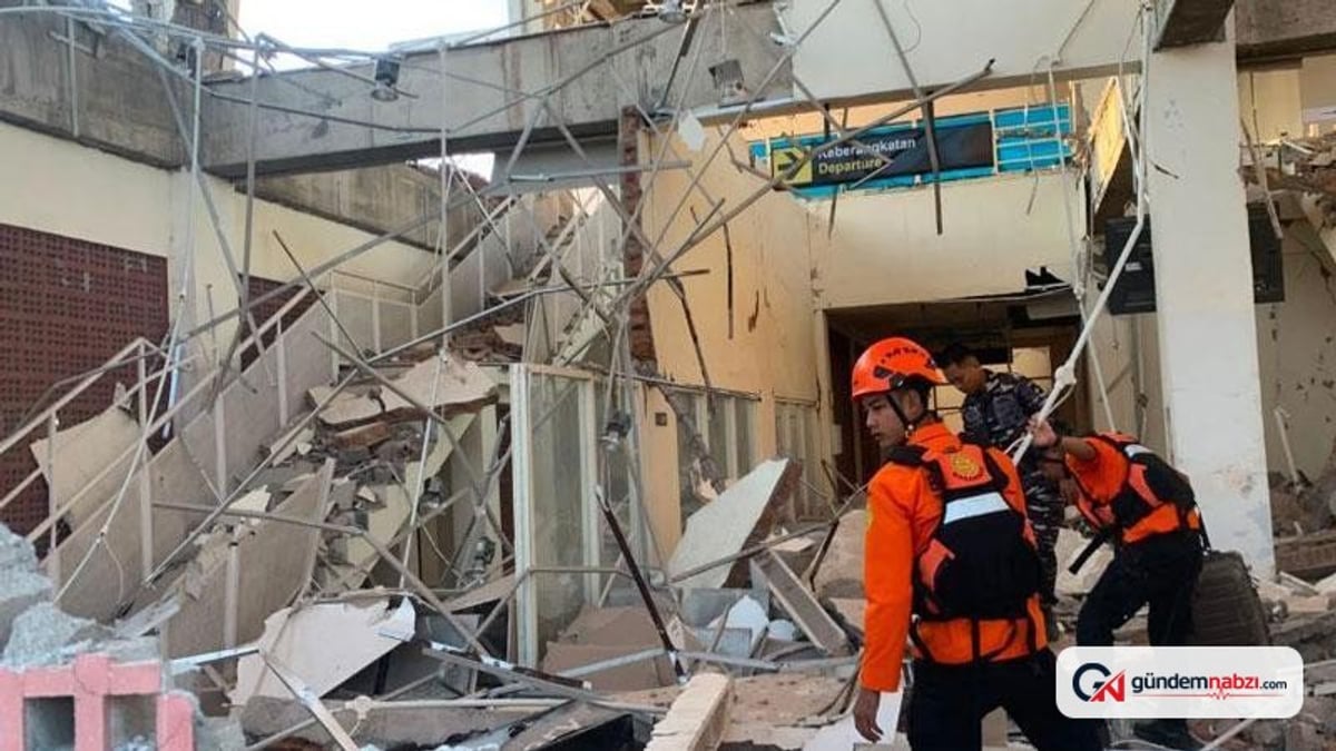 Endonezya'da depremde ölü sayısı 100'e yükseldi