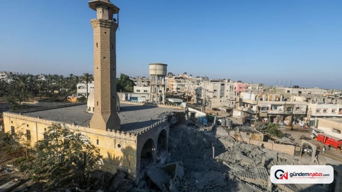 İsrail ordusu Deyr el-Belah'ta camiye hava saldırısı düzenledi