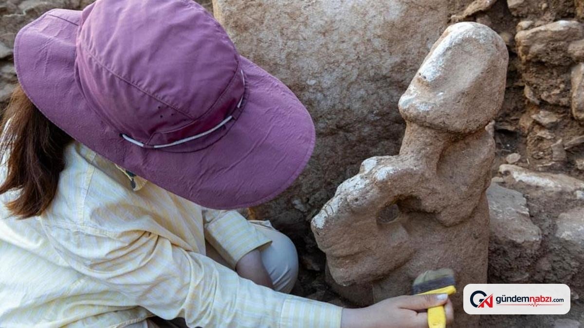 Karahantepe'de 11 bin yıllık kompozit heykel bulundu
