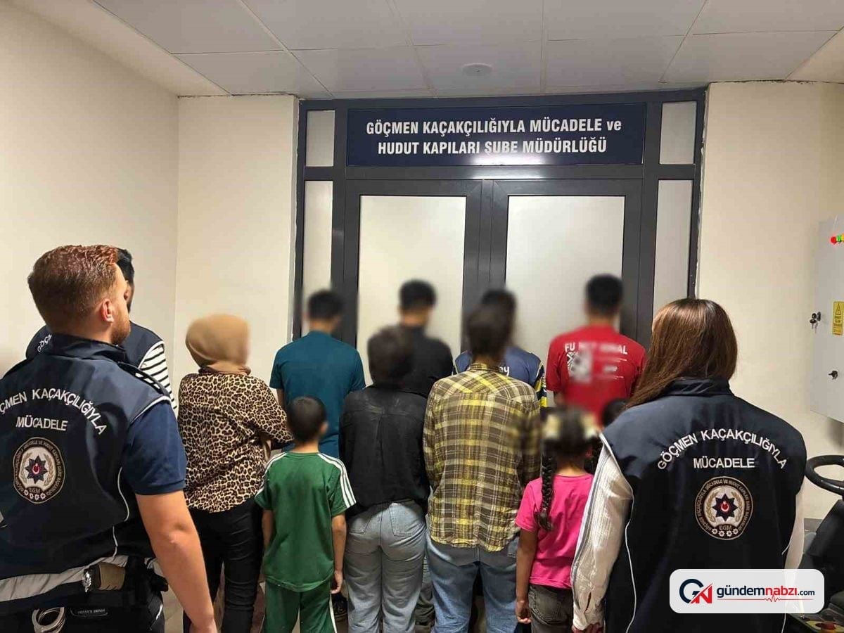 Afyonkarahisar'da tır operasyonu: 14 kaçak göçmen yakalandı