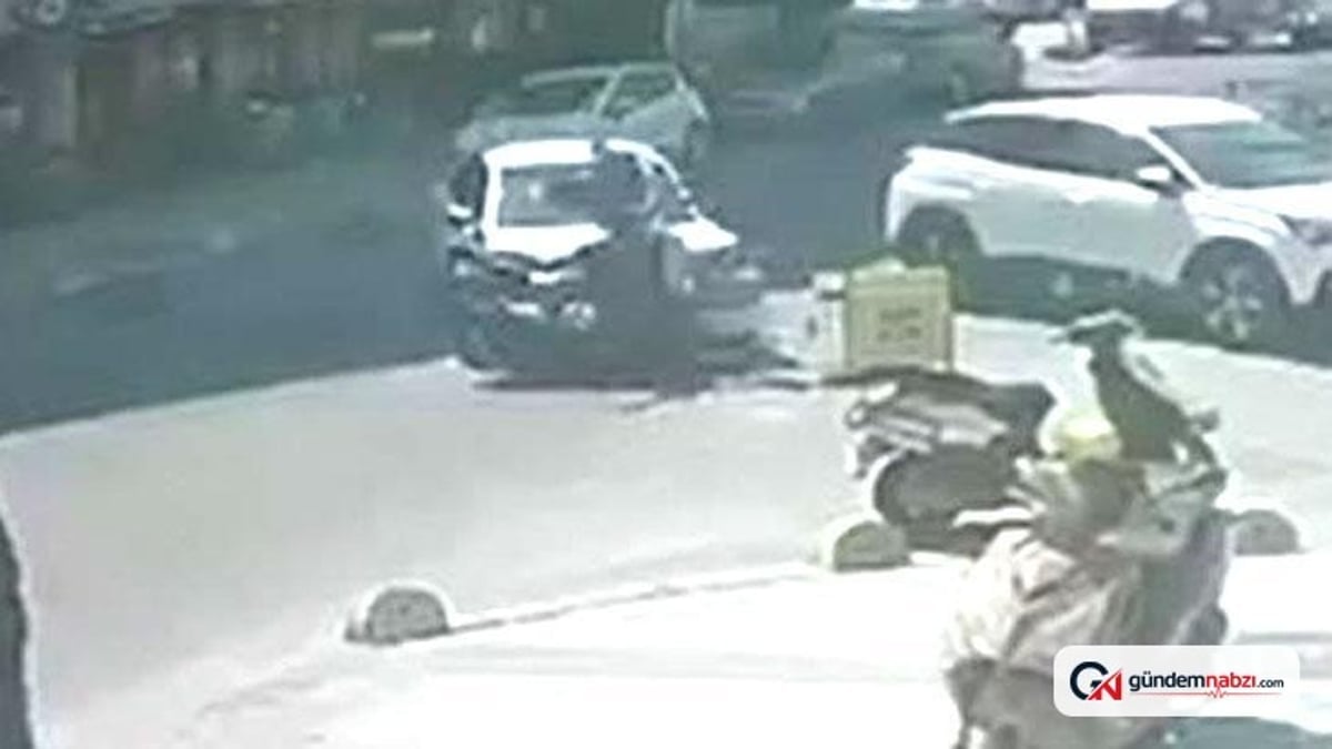 İstanbul Küçükçekmece'de motosiklet kazası