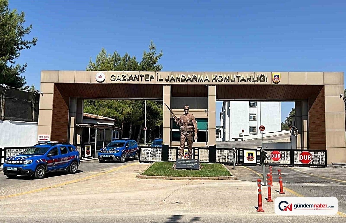 Gaziantep'te jandarma 322 şahsı yakaladı, 32'si tutuklandı