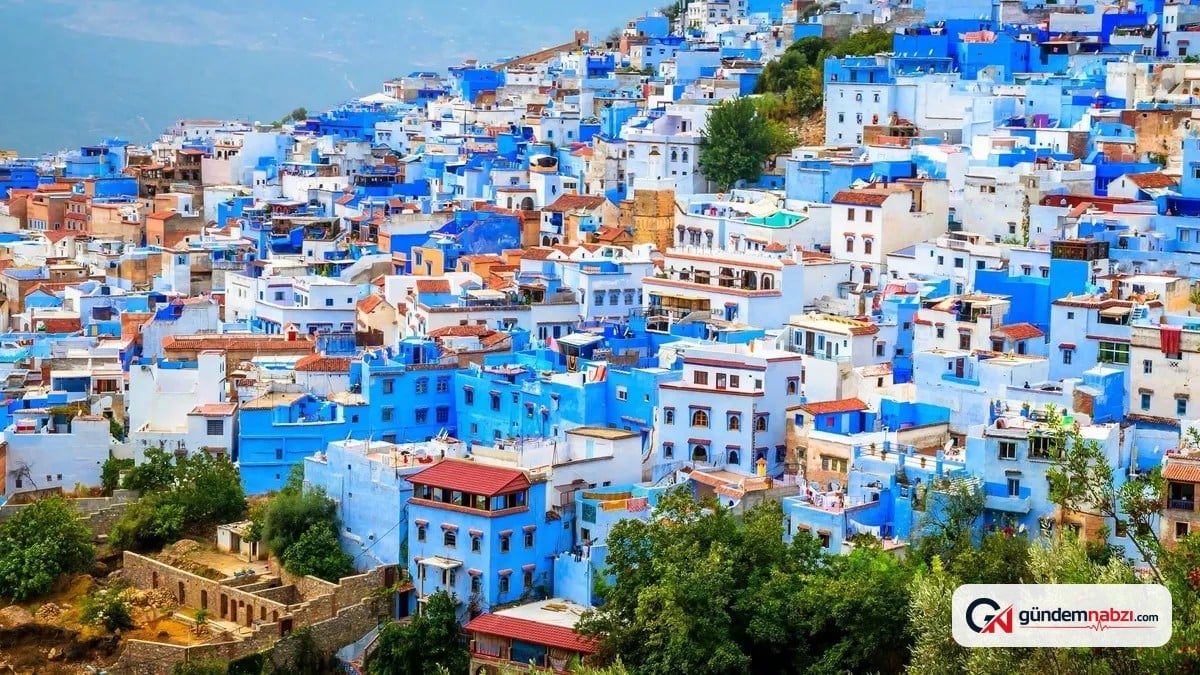 Fas'ın mavi kasabası Chefchaouen her yıl milyonlarca ziyaretçi çekiyor