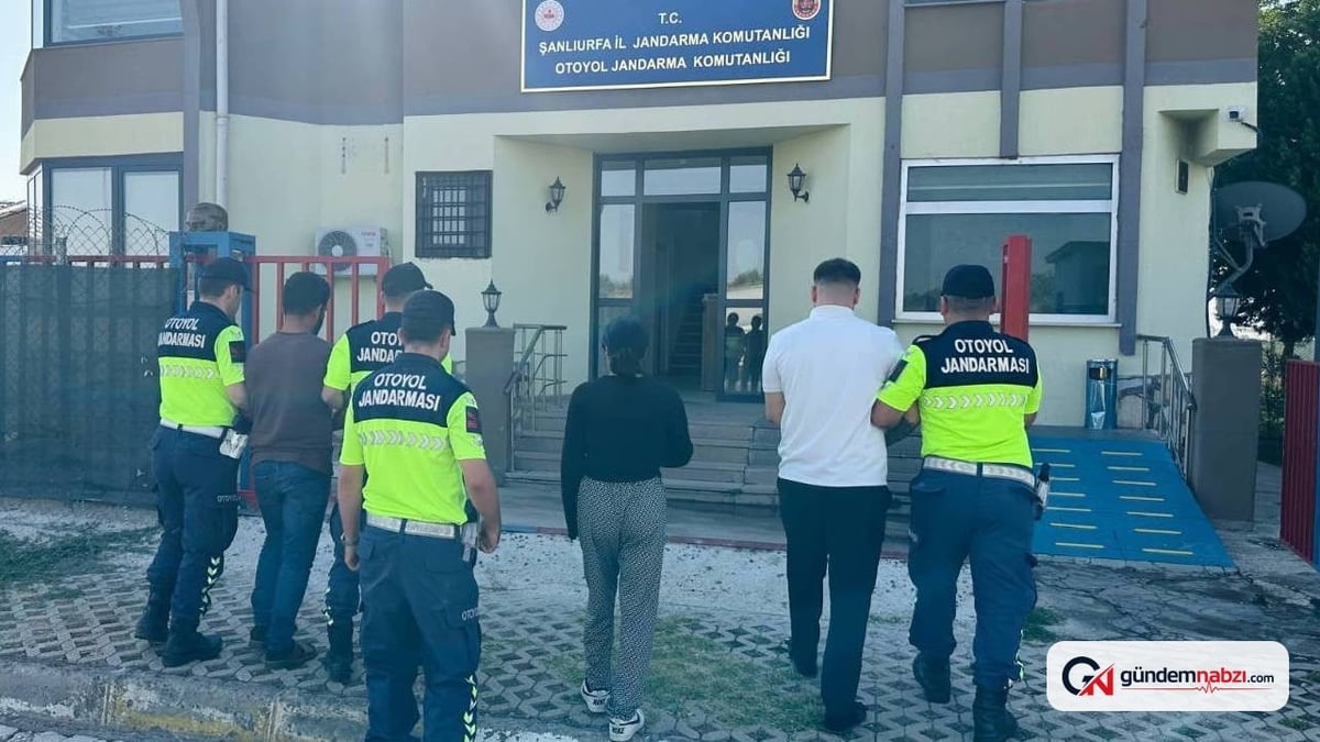 Şanlıurfa'da kendilerini polis olarak tanıtan 3 şüpheli yakalandı