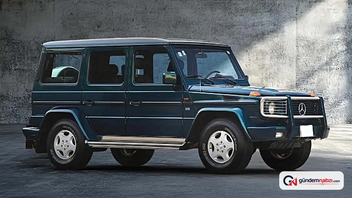 Nadir Mercedes 500 GE V8 AMG açık artırmada satıldı