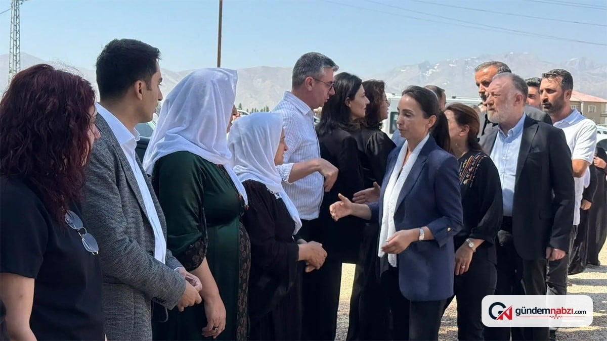 Hakkari Yüksekova'da çatışmalarda ölen 29 PKK'lı terörist için taziye kuruldu