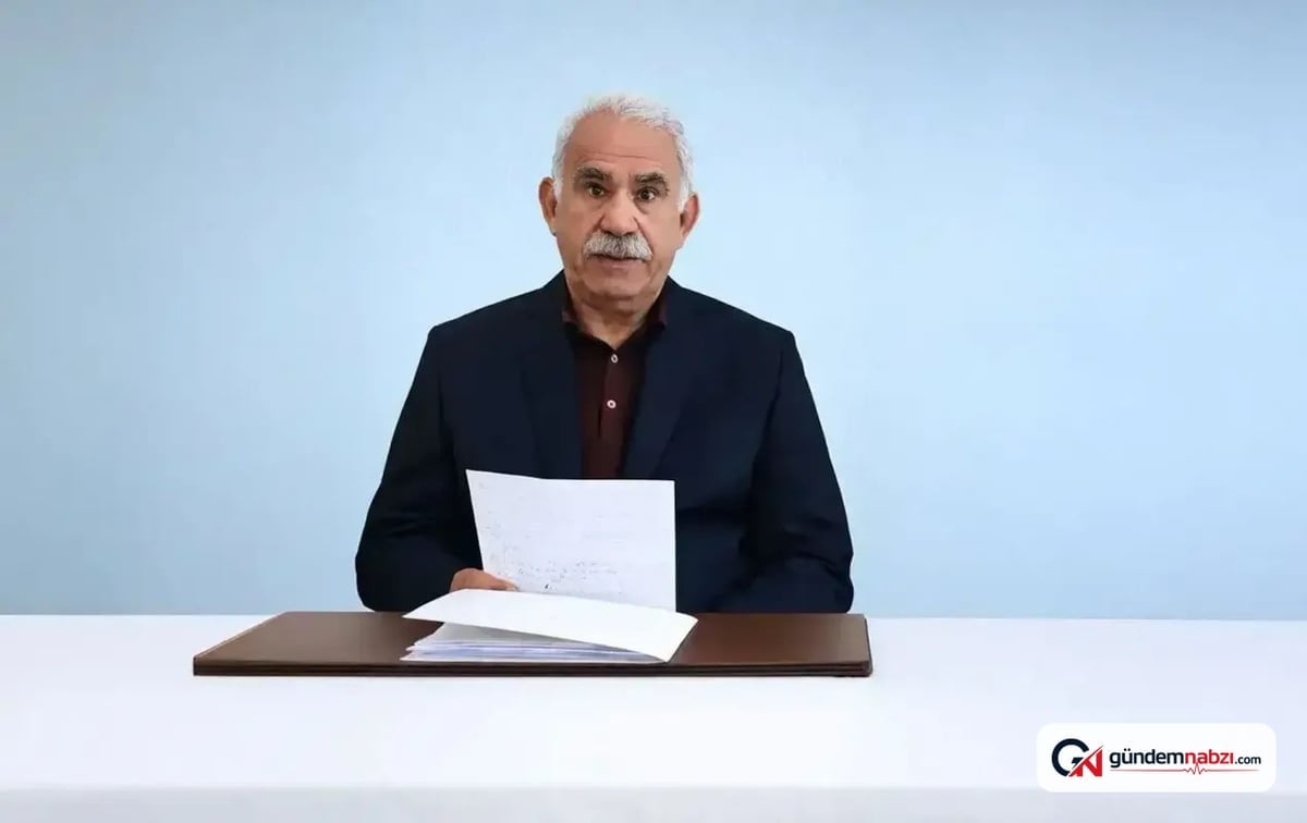 Abdullah Öcalan'dan süreç açıklaması: Süreç emin adımlarla ilerliyor