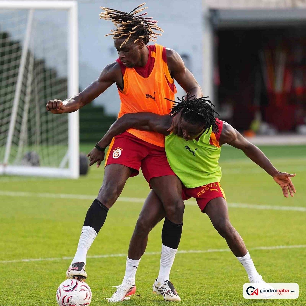 Galatasaray Göztepe maçı için antrenman yaptı