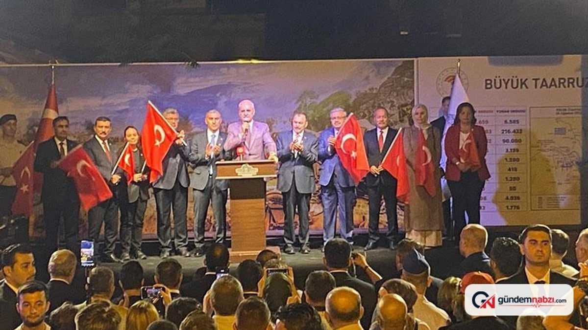 Numan Kurtulmuş, Zafer kutlamaları için Afyonkarahisar'da