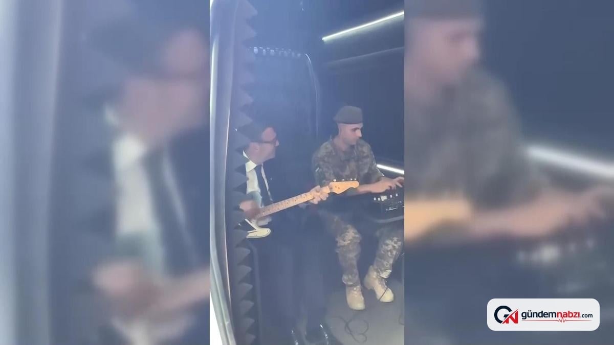 İngiltere Başbakanı Burnham, Ukrayna'da askerlere müzik yaptı
