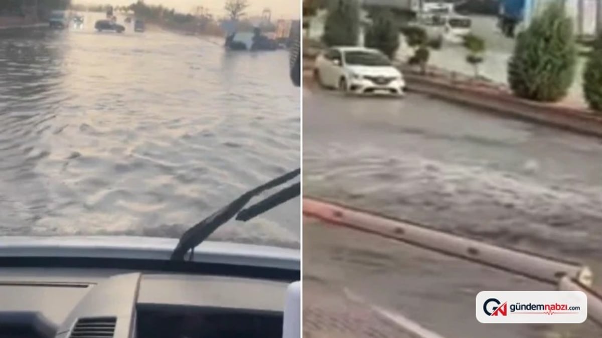 Gaziantep'te fırtına ve yaz sağanağı hayatı olumsuz etkiledi