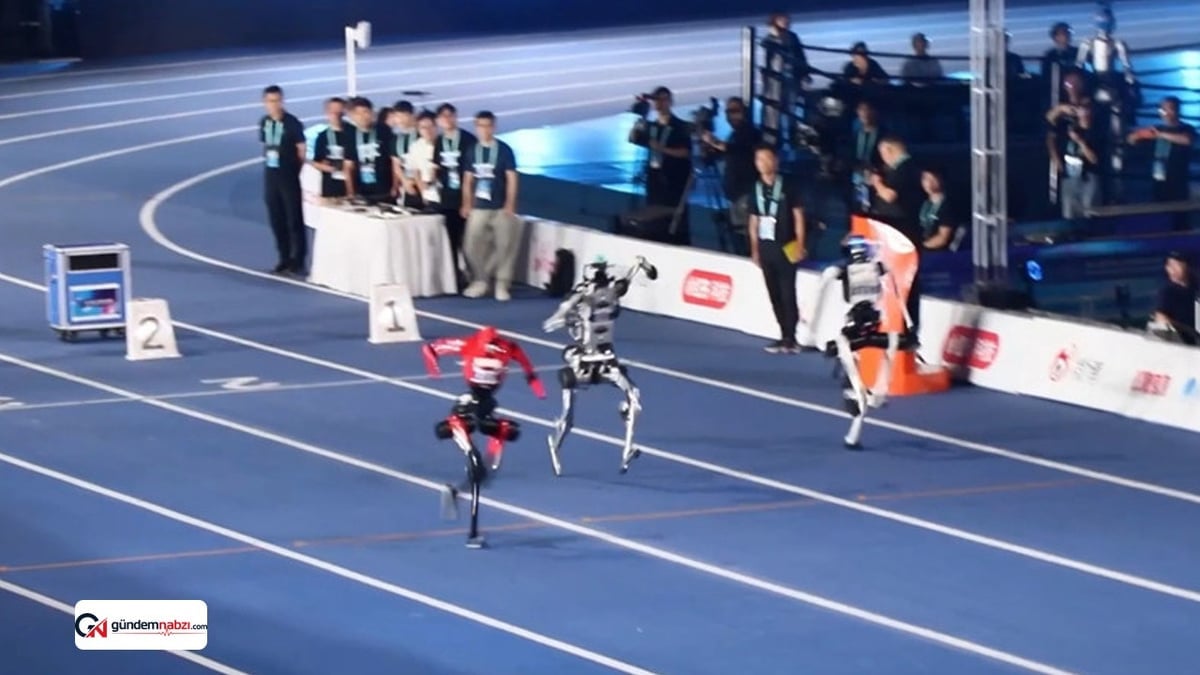 İnsansı robot Usain Bolt'un 100 metre rekorunu kırdı