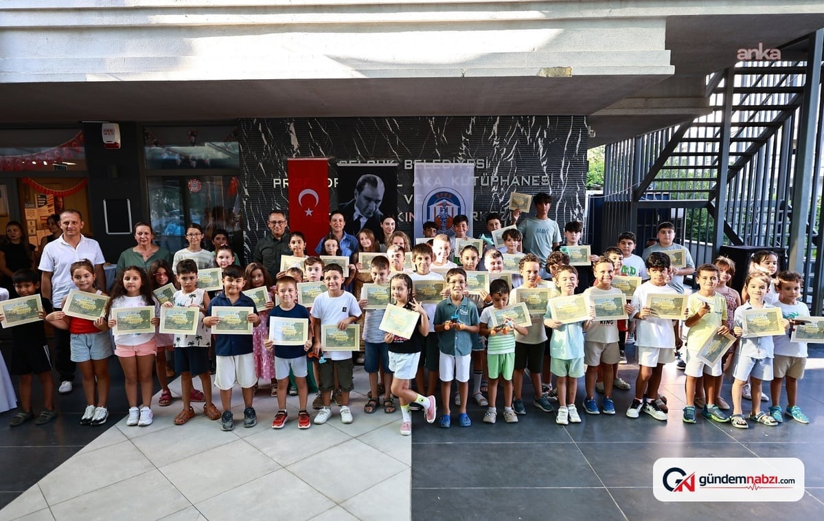 Efes Selçuklu çocuklar yaz okulunda teknolojiyi öğrendi