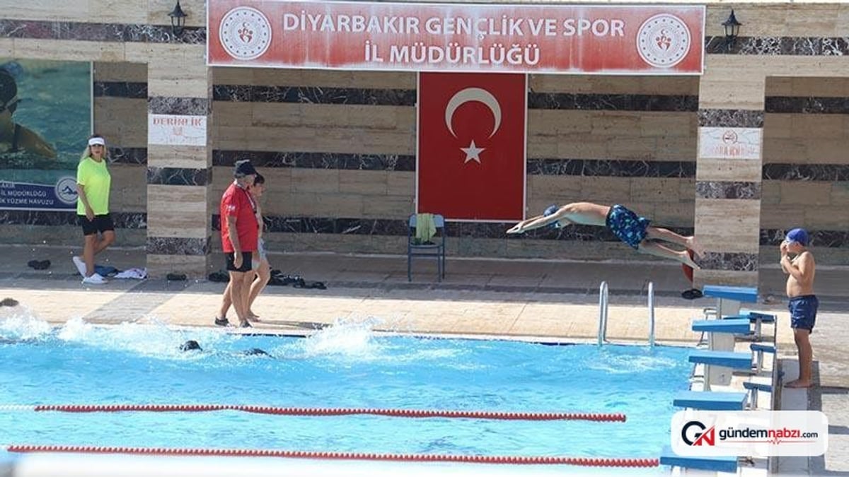 Diyarbakır'da 35 bin kişiye yüzme eğitimi verildi