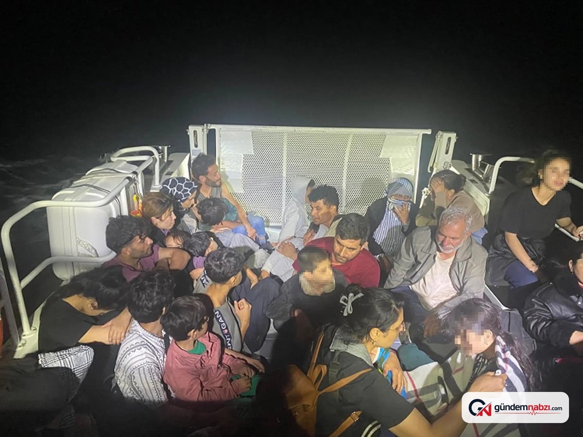 Çanakkale'de kaçak göçmen operasyonu yapıldı