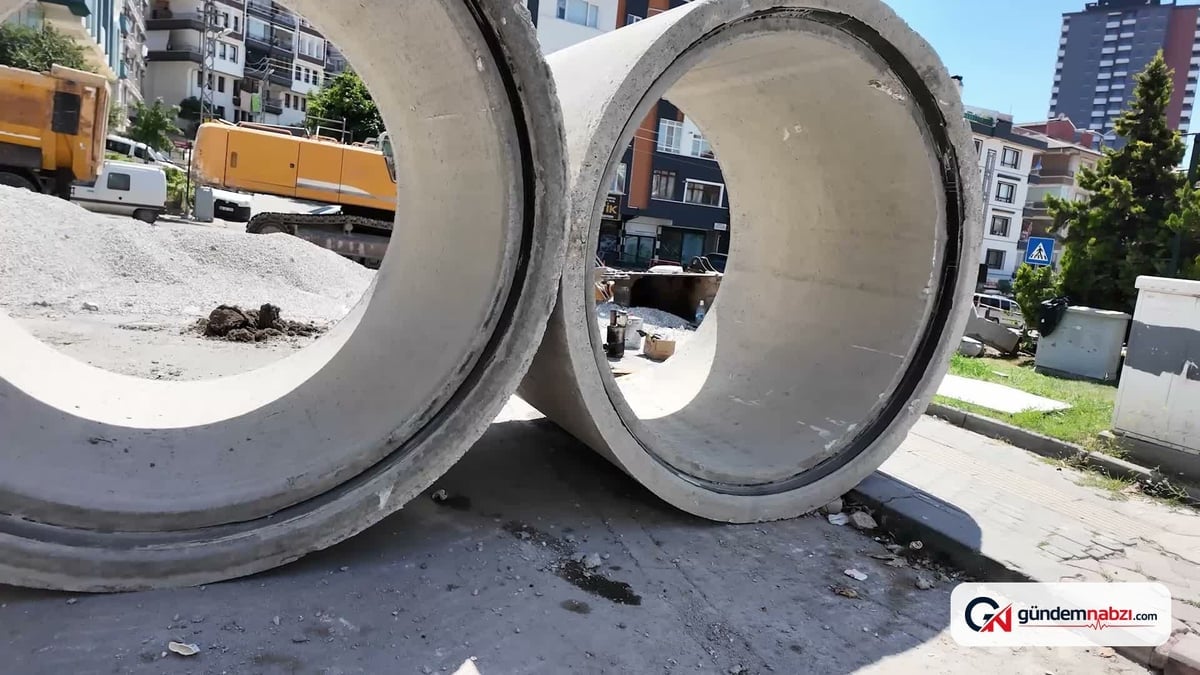 Keçiören'de 40 yıllık sel sorunu için altyapı yenileniyor