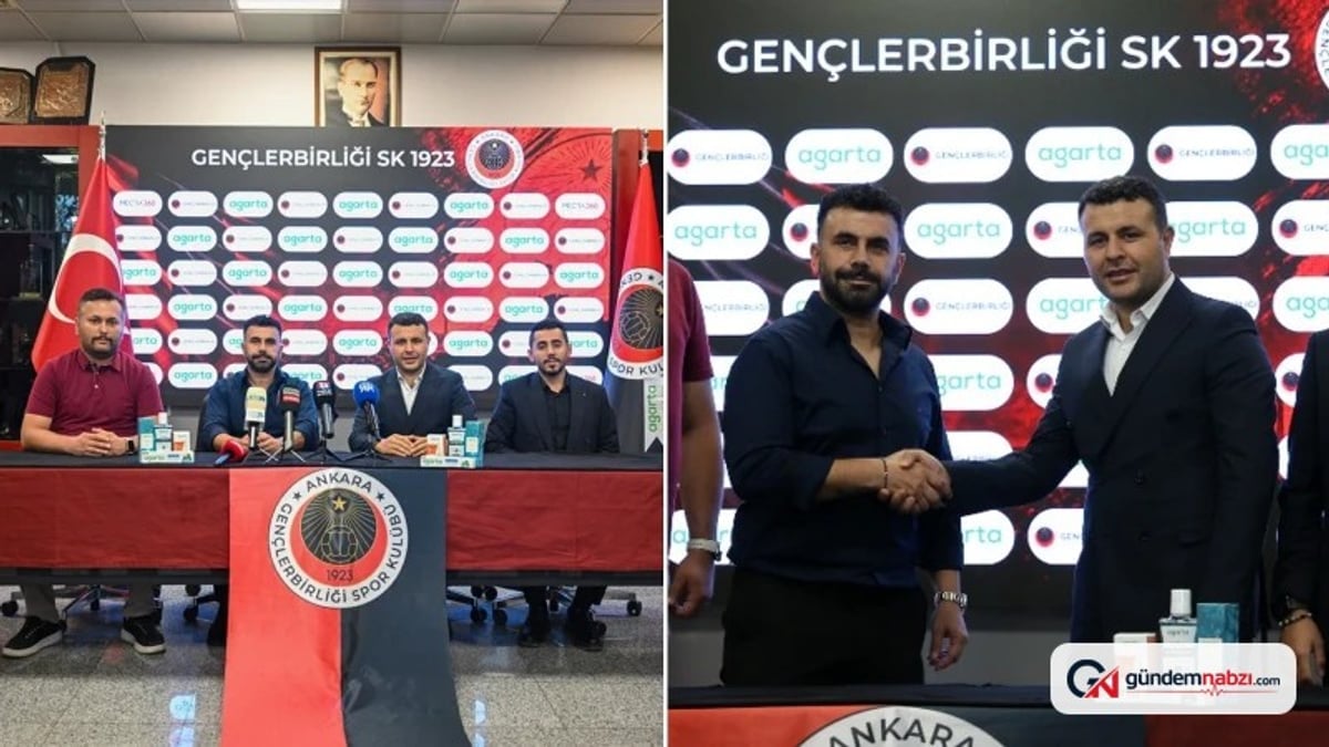 Agarta Kozmetik, Gençlerbirliği'nin sponsoru oldu