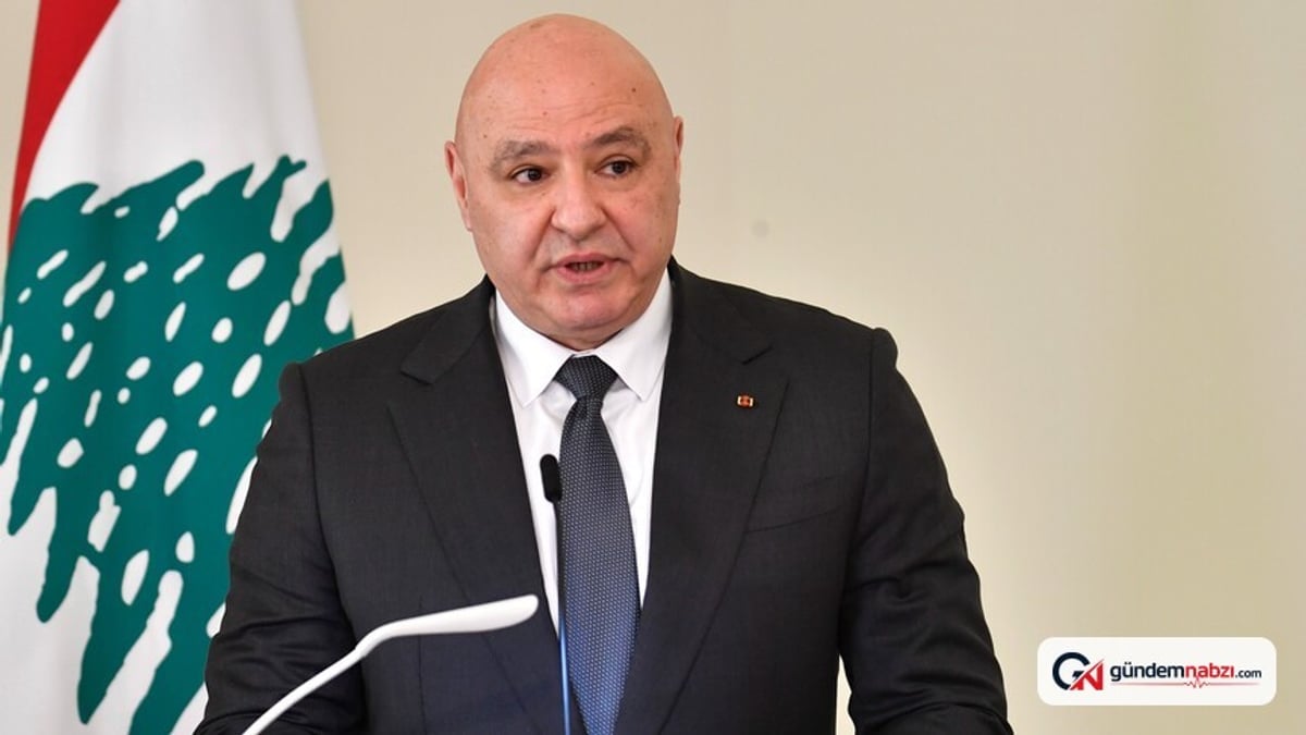 Lübnan Cumhurbaşkanı Avn: Müzakere, savaş seçeneğinden daha iyi