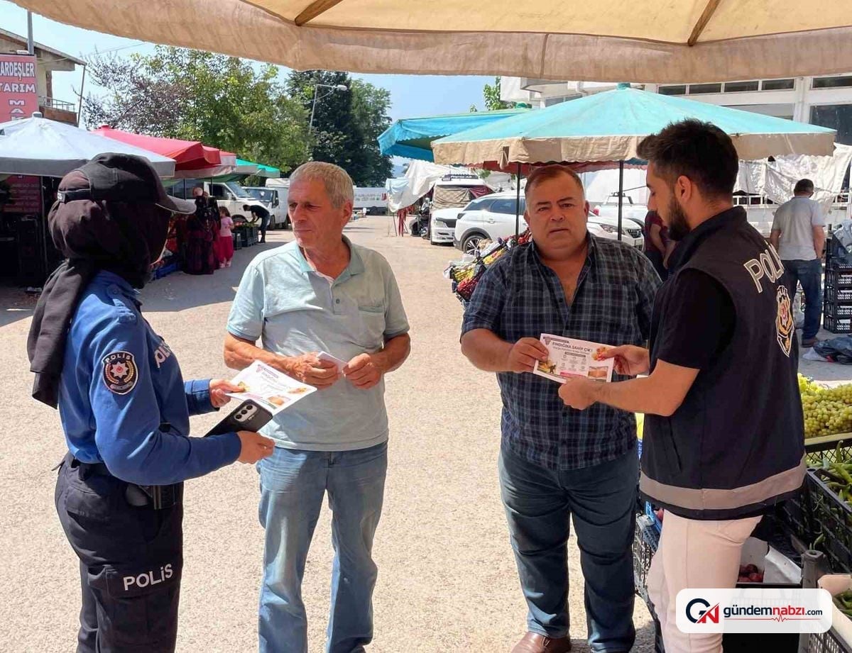 Fındık hasadında güvenlik önlemleri alındı