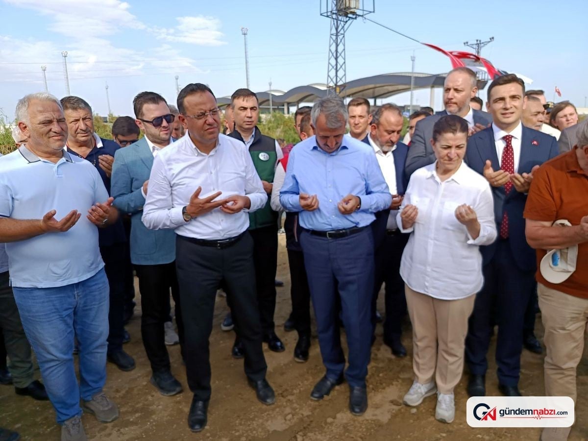 Bakan Yardımcısı Gizligider Edirne'de çeltik hasadı yaptı