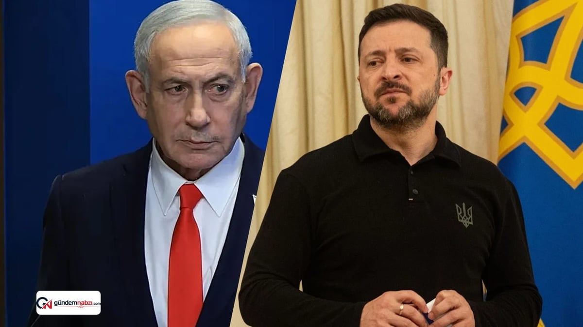 Zelenskiy Netanyahu'dan tebrik mesajı aldı