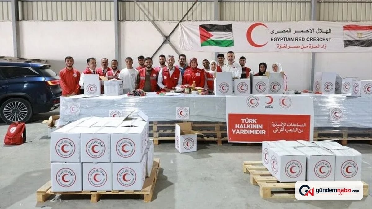 Türk Kızılay Başkanı Yılmaz: 160 tır yardım içeri girmeyi bekliyor