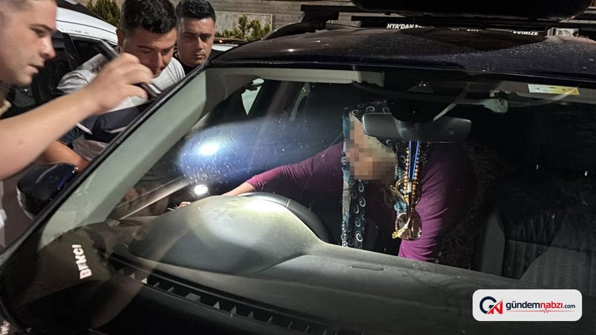 Aksaray'da Anne araçta 1,5 saat mahsur kaldı