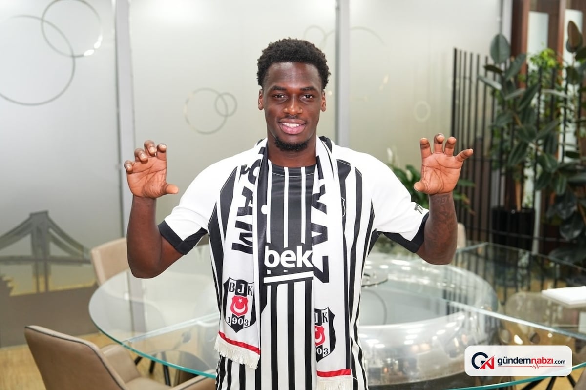 Beşiktaş'ın yeni transferleri Poku ve miretti takıma katıldı