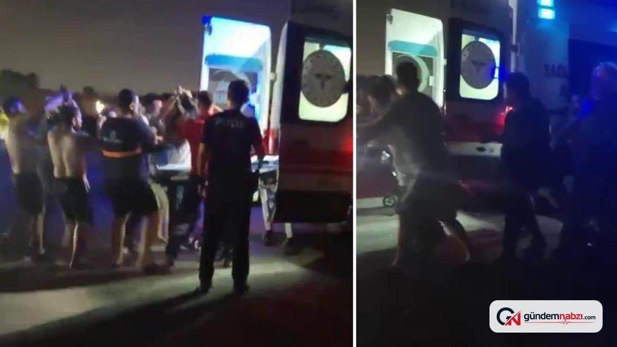 Hatay'da Denizde boğulma tehlikesi geçiren kişi hastaneye kaldırıldı