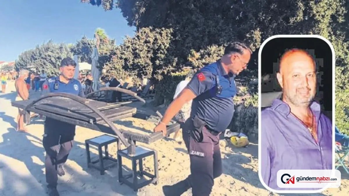 İzmir Çeşme'de Gökhan Çarmıklı'nın otelinde şezlonglar kaldırıldı