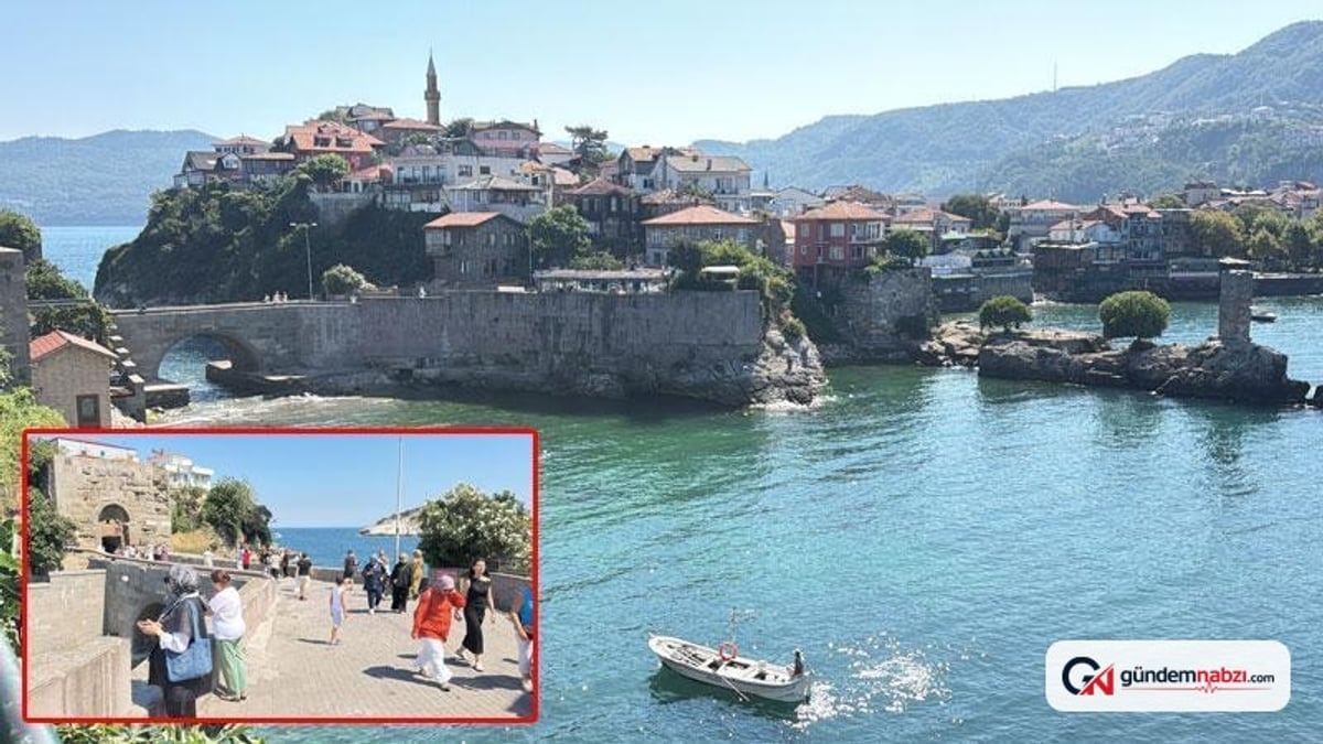 Amasra'ya 1 milyon turist ziyaret etti