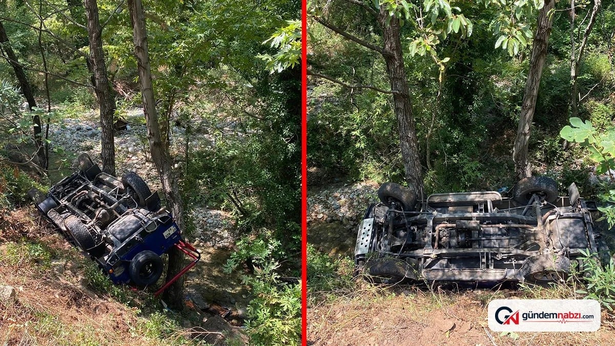 Antalya Alanya'da safari aracı şarampole devrildi: 11 yaralı