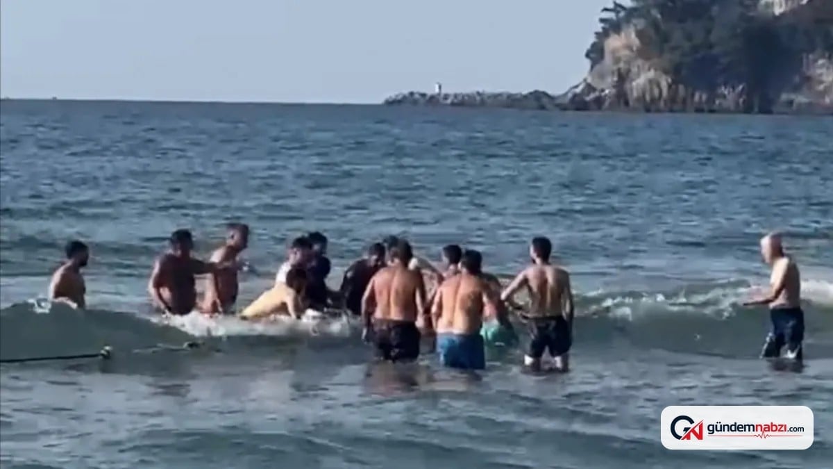 İnkumu sahilinde 3 kişiyi kurtarmaya çalışan emekli imam hayatını kaybetti