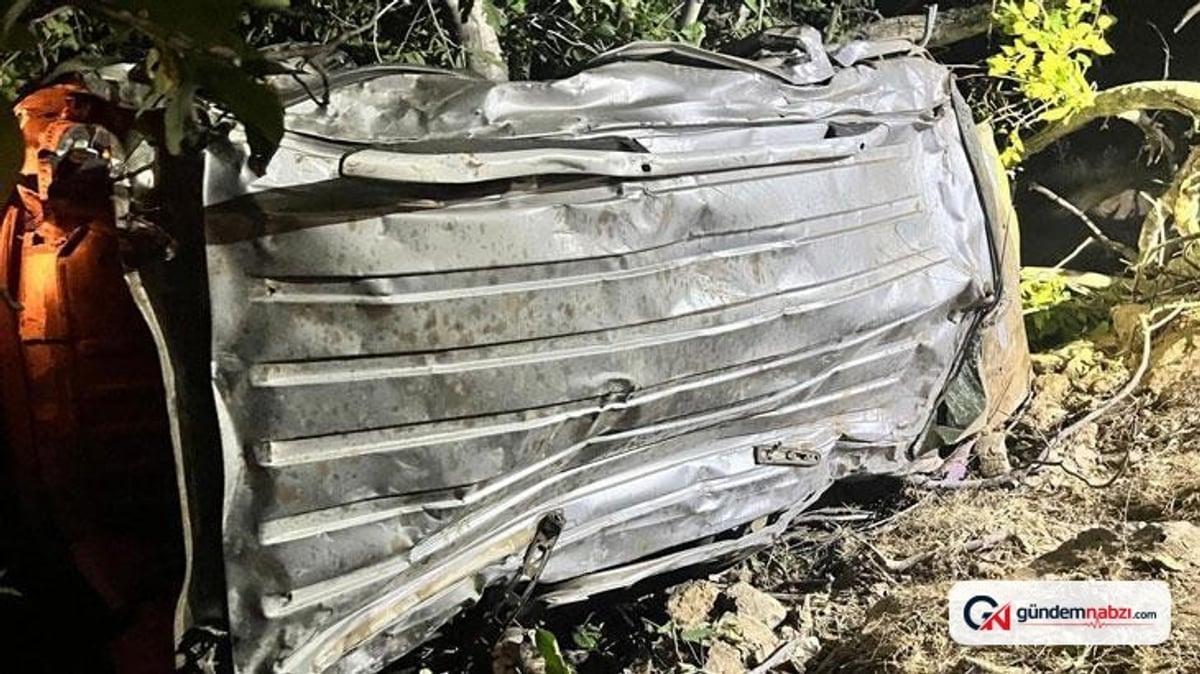 Bingöl'de hafif ticari araç uçuruma yuvarlandı: 4 ölü, 5 yaralı