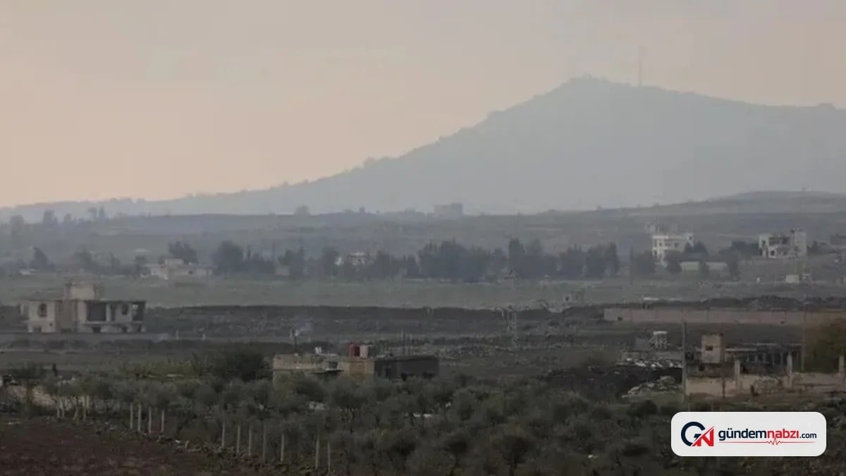 İsrail ordusu Suriye'nin Beyt Cinn kasabası yakınlarına topçu atışı yaptı
