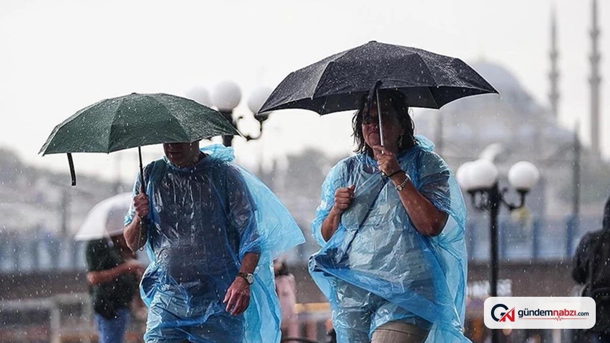 İstanbul güne sağanakla uyandı: 10 il için sarı kodlu uyarı
