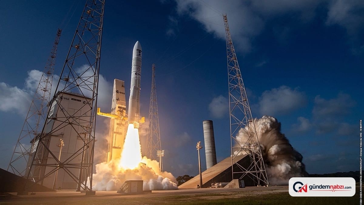 MTG-I2 uydusu Ariane 6 roketiyle fırlatıldı