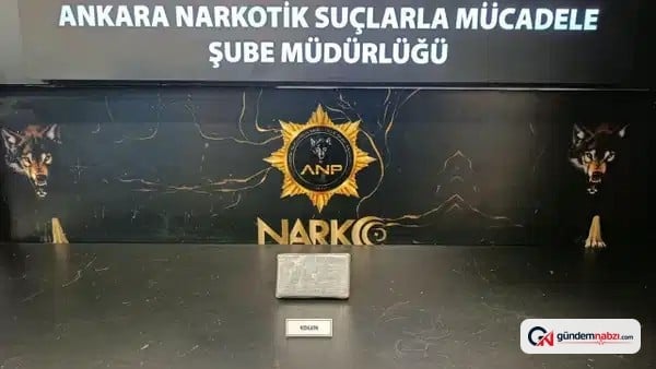 Ankara'da 1 kilo 200 gram kokain ele geçirildi: 3 gözaltı
