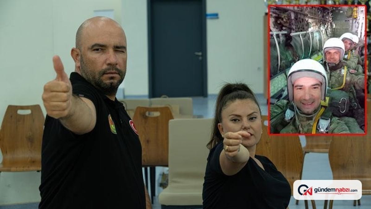 Paraşüt kazasında gazi olan uzman erbaş, rehabilitasyonda eşini buldu