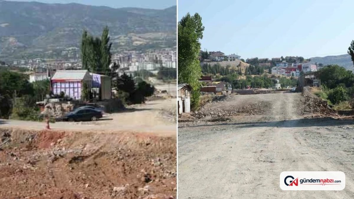 Tokat'ın iki yakasını bağlayacak yolda çalışmalar tamamlanıyor