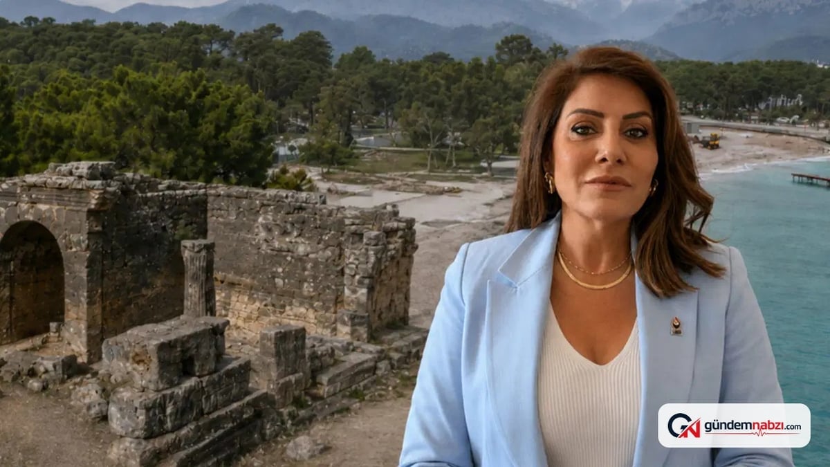 Zafer Partili Aslan İdyros Antik Kenti için rant tepkisi gösterdi