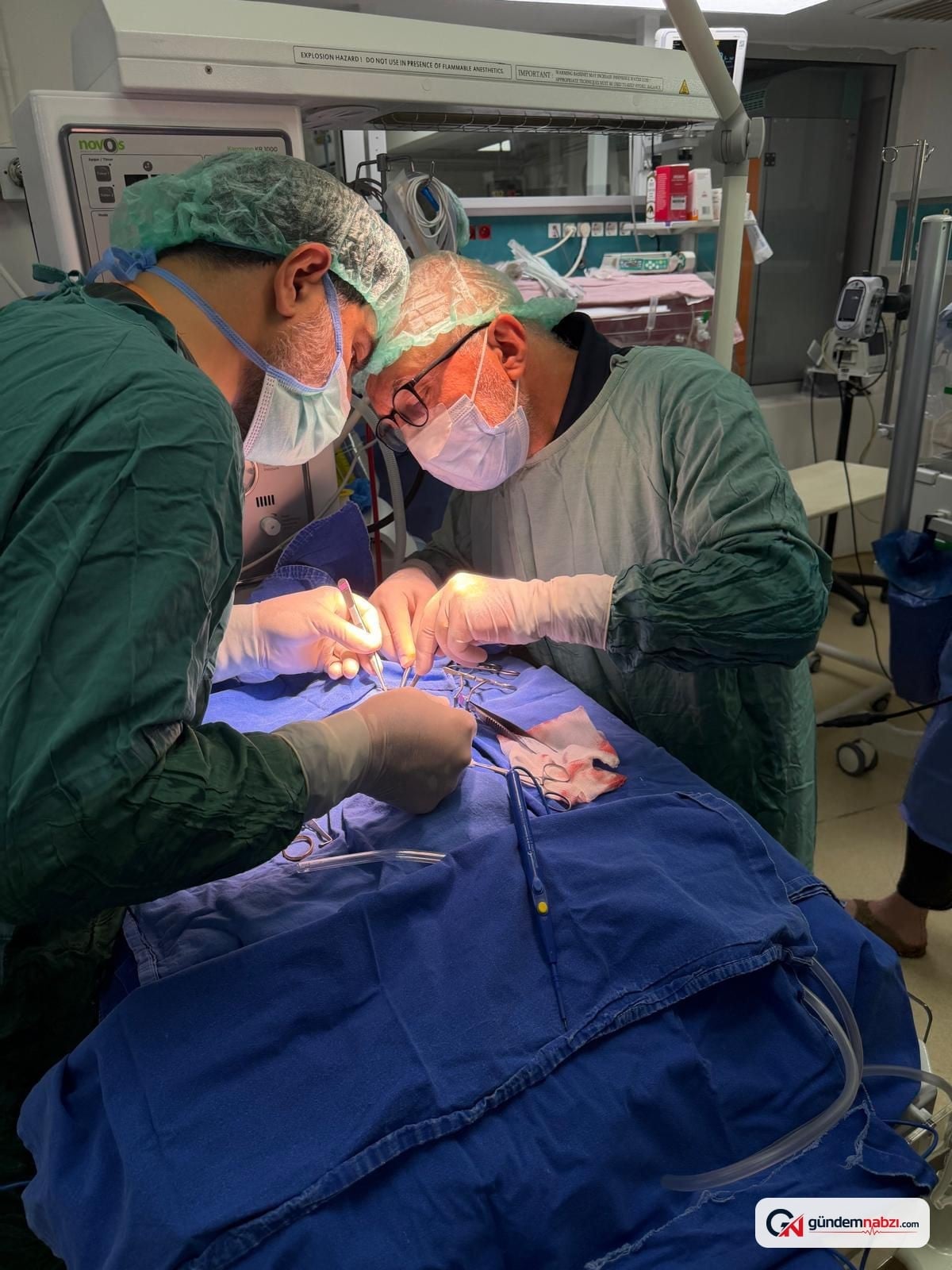 610 gram doğan Rüzgar bebek, kalp ameliyatı oldu
