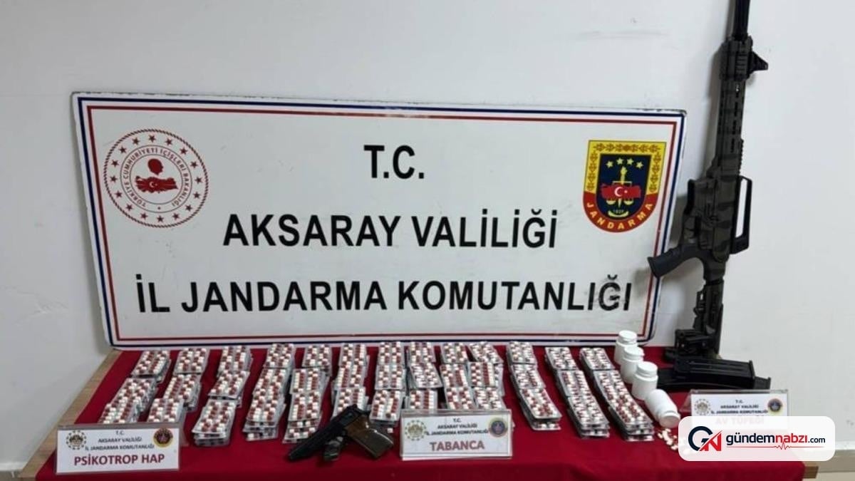 Aksaray'da uyuşturucu operasyonunda 2 kişi tutuklandı
